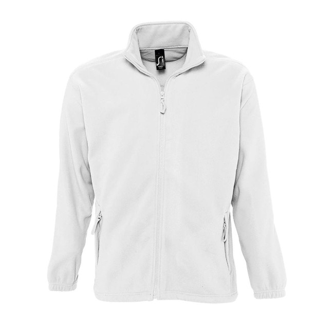Veste micropolaire zippée north blanc - Sol's