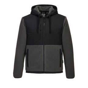 Veste polaire KX3 Borg noir/gris - Portwest