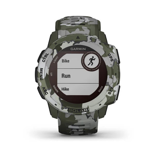 Wielofunkcyjny Zegarek GPS Instinct Solar Lichen camo - Garmin