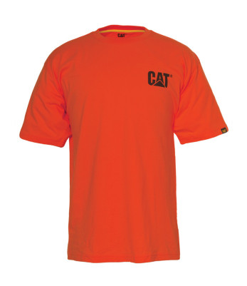 Tee-shirt coton Trademark W05324 Orange - Caterpillar