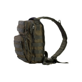 Mini MOLLE Recon shoulder pack Vert olive - Kombat Tactical