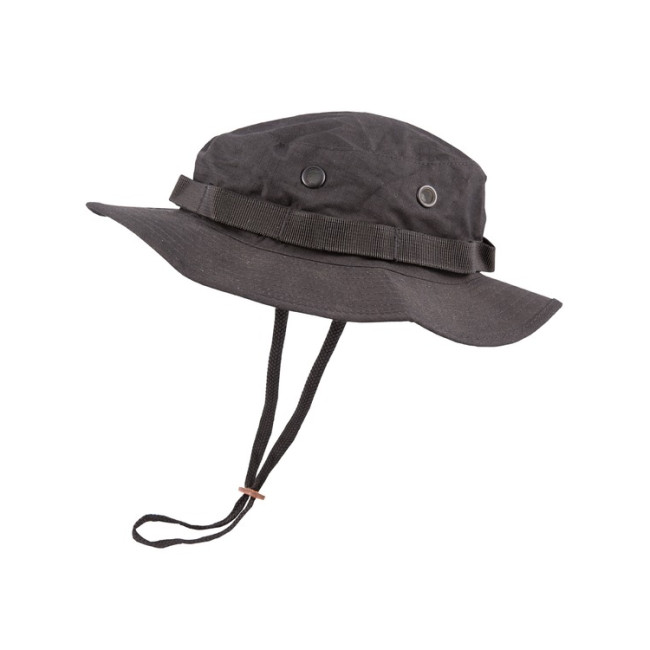 Boonie Hat - US Style Jungle Hat Czarny - Kombat Tactical