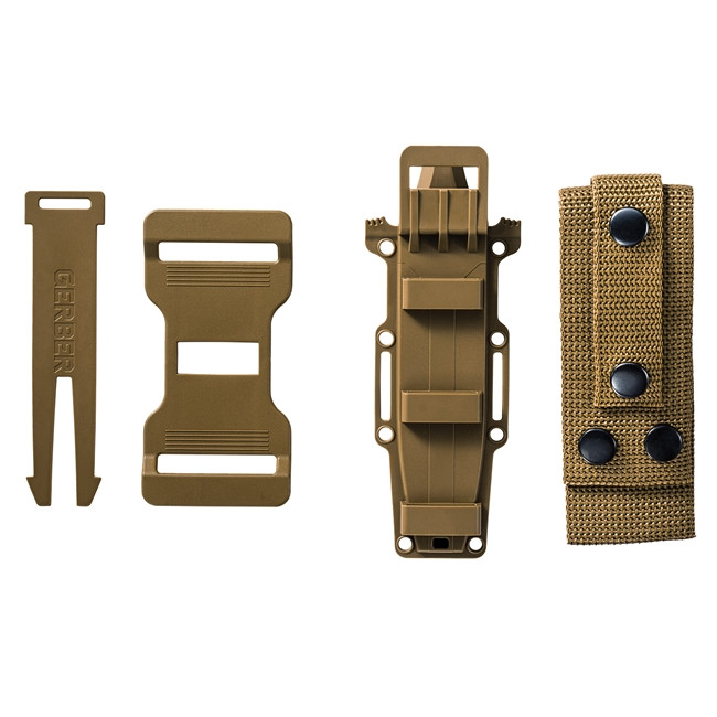 Couteau Strongarm bord mi-dentelé - Coyote - Gerber 