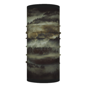 Tour de cou réversible polaire Hollow Kaki - Buff