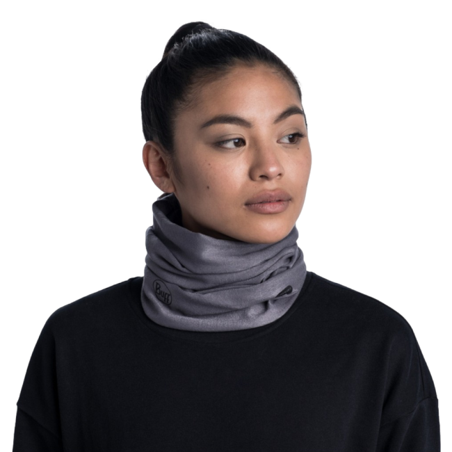 ThermoNet Neckwarmer Solid Grau - Buff