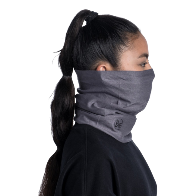 ThermoNet Neckwarmer Solid Grau - Buff
