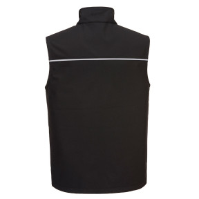 Gilet de travail Softshell KX3 noir - Portwest