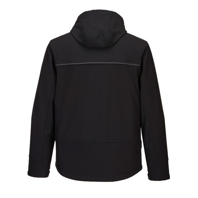 Kurtka robocza softshell z kapturem KX3 czarna - Portwest