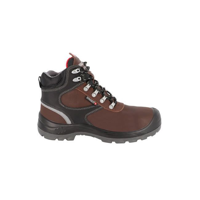 Sicherheitsschuhe Astro S3 Braun/Schwarz - Singer Safety