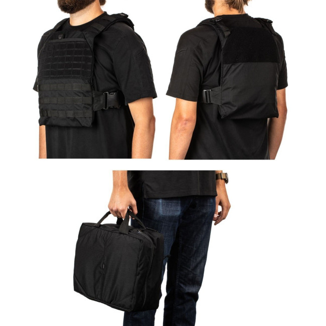 Porte plaque ABR convertible Noir - 5.11 Tactical