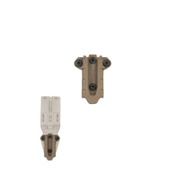 MINI GLISSIERE FEMELLE RADAR RSS Fixation MultiLink II coyote - Radar