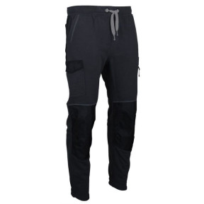 Arbeitshose / Jogginghose aus Fleece Grau/Schwarz - TECHNO - LMA