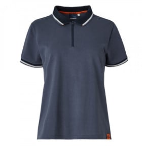 polo femme mc CHILL marine lavé