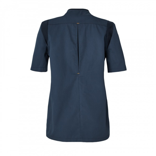 Kurzarm-Jacke Chill Damen marineblau gewaschen - Molinel