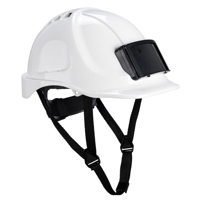 Helm Endurance PB55 mit Ausweishalter weiß - Portwest