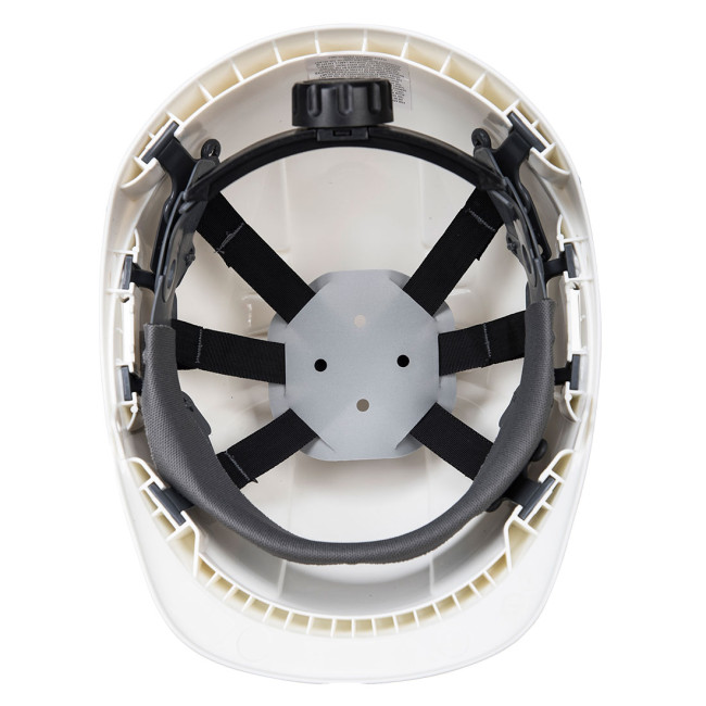 Helm endurance PB55 met badge-houder wit - Portwest