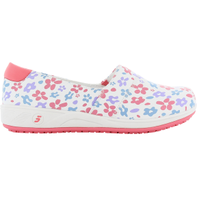 Arbeitsballerinas Sophie O1 ESD SRC rosa Muster - Safety Jogger Professional