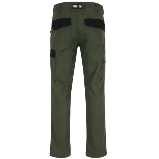Dero Hose khaki/schwarz - Herock
