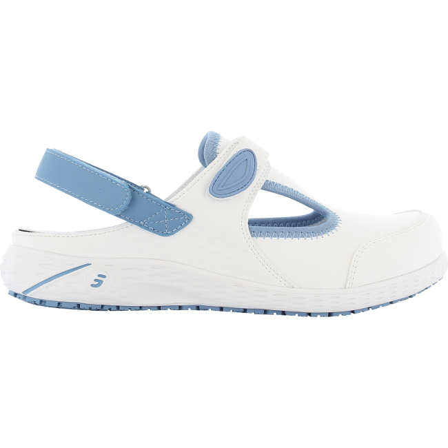 Sabots de travail Carly OB SRC ESD bleu - Safety Jogger Professional