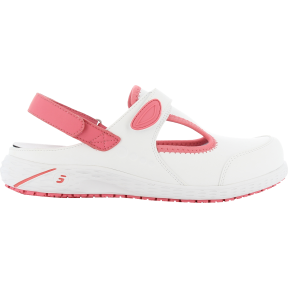 Sabots de travail Carly OB SRC ESD rose - Safety Jogger Professional