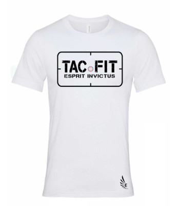 Tee-shirt Tac Fit Esprit Invictus Blanc - Tactical Fit