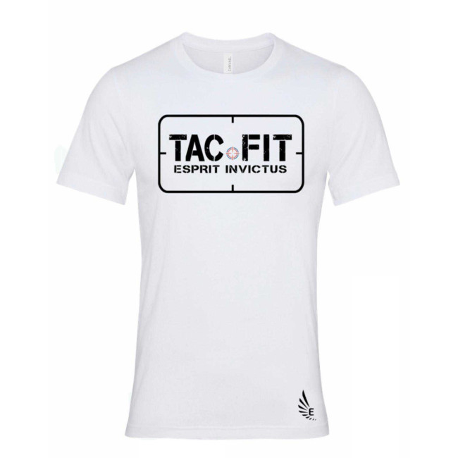 Tee-shirt Tac Fit Esprit Invictus Blanc - Tactical Fit