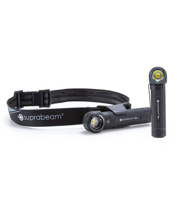 torche frontale led rechargeable m6xr 2000 lumens - suprabeam
