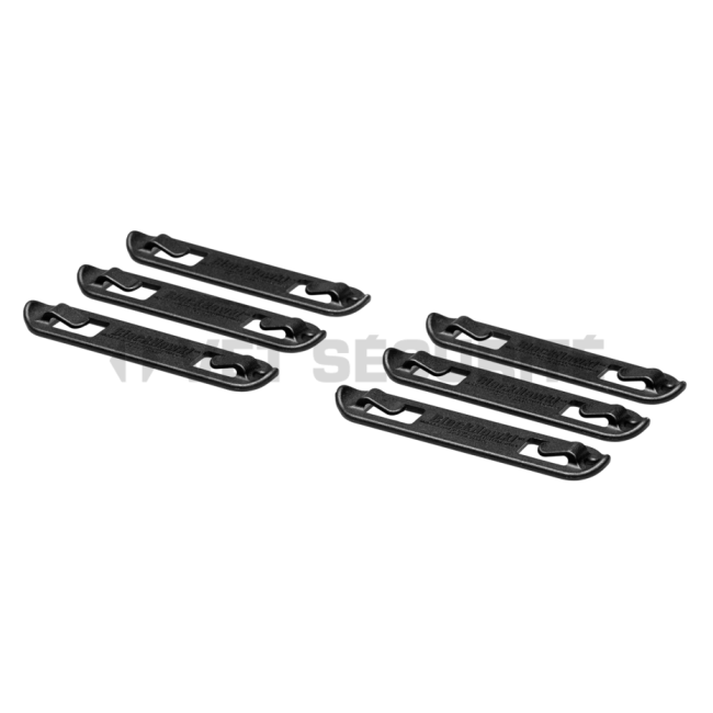 3 Inch Speed Clips 6 Stück schwarz - Blackhawk