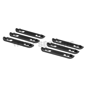 3 Inch Speed Clips 6stuks zwart - blackhawk
