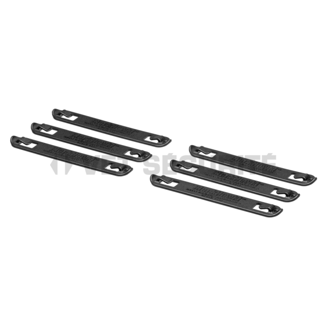 Clips de vitesse 5 pouces 6 pcs Noir - blackhawk
