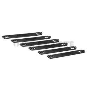 Clips de vitesse 7 pouces 6pcs noir - blackhawk
