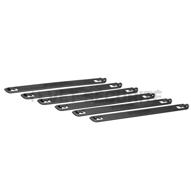 Clips de vitesse 9 pouces 6pcs noir - blackhawk