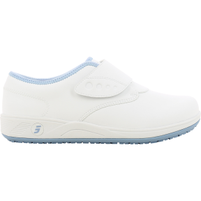 Chaussuress de travail ELIANE Bleue ESD SRC avec bande velcro réglable - SAFETY JOGGER INDUSTRIAL