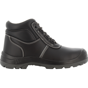 Chaussures de sécurité Noire Eos S3 ESD SRC en cuir mi-haute - SAFETY JOGGER INDUSTRIAL