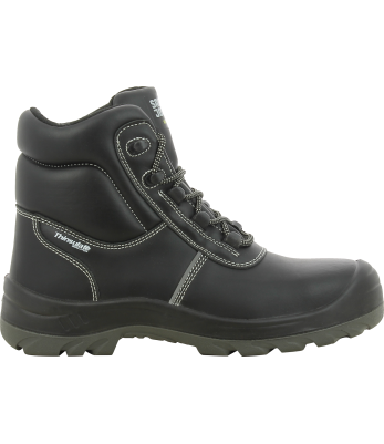 Chaussures de sécurité thermiques ARAS S3 en cuir noir - Safety Jogger Industrial