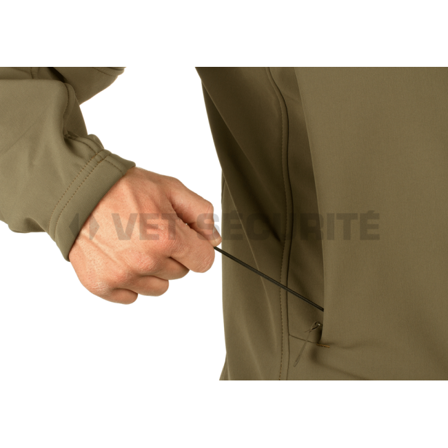 Softshell jas Audax coyote - Clawgear