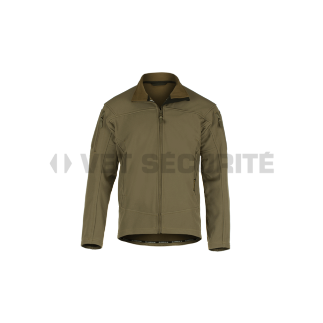 Veste softshell Audax vert olive - Clawgear
