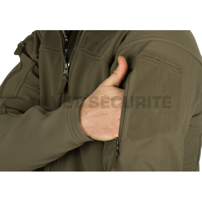 Veste softshell Audax vert olive - Clawgear