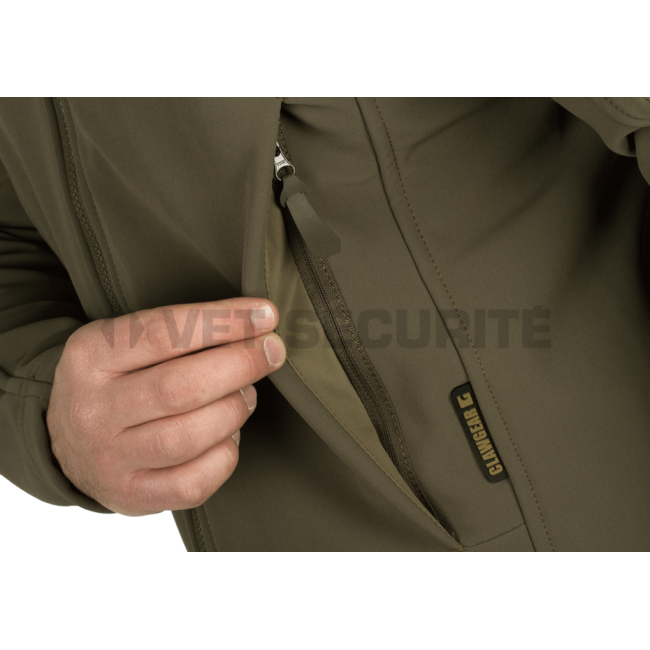 Softshell jas Audax olijfgroen - Clawgear