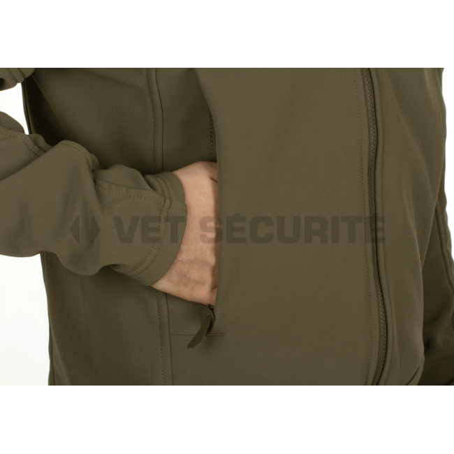Veste softshell Audax vert olive - Clawgear