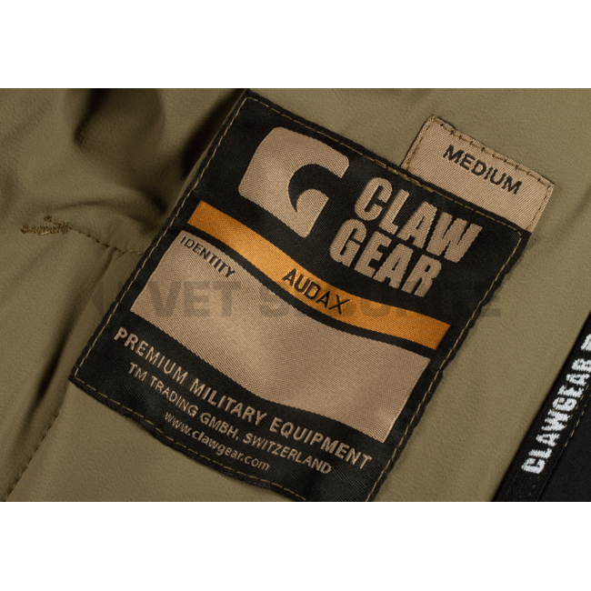 Veste softshell Audax vert olive - Clawgear