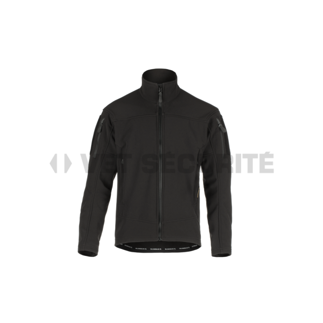 Black Audax Softshell Jacket Clawgear
