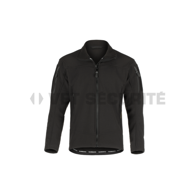 Audax softshell jas zwart - Clawgear