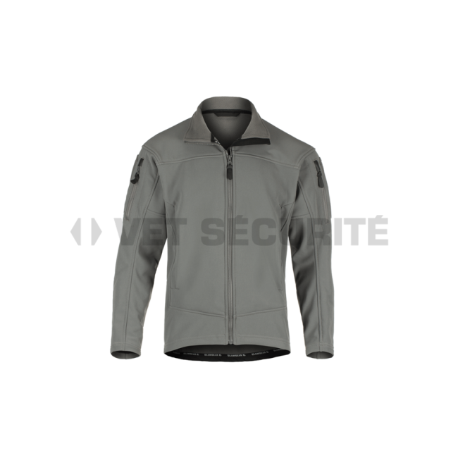 Audax Softshell-Jacke Grau - Clawgear