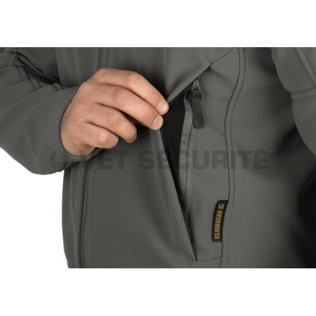 Kurtka softshell Audax szara - Clawgear