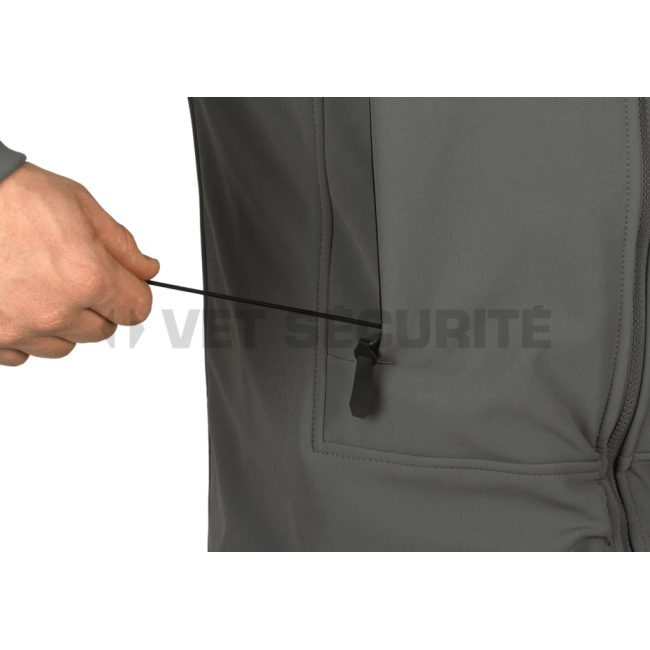 Veste softshell Audax gris - Clawgear