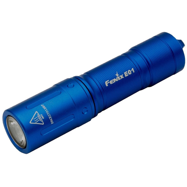 Mini lamp E01 V2 Blauw - Fenix