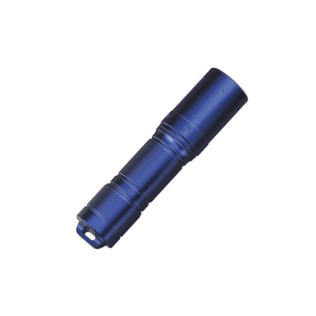 Mini lampa E01 V2 Niebieska - Fenix