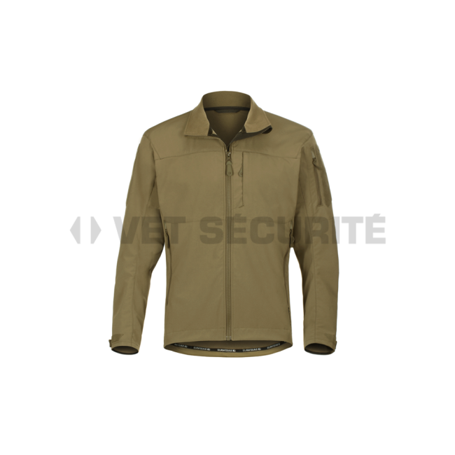 Softshell-Jacke Rapax Coyote - Clawgear