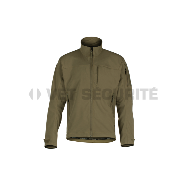 Veste softshell Rapax gris brun - Clawgear